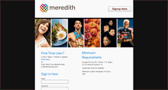 Desktop Screenshot of meredith.sendmyad.com